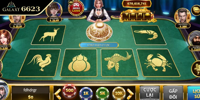 Giới thiệu về Game Bầu Cua Tôm Cá 6623 update chi tiết